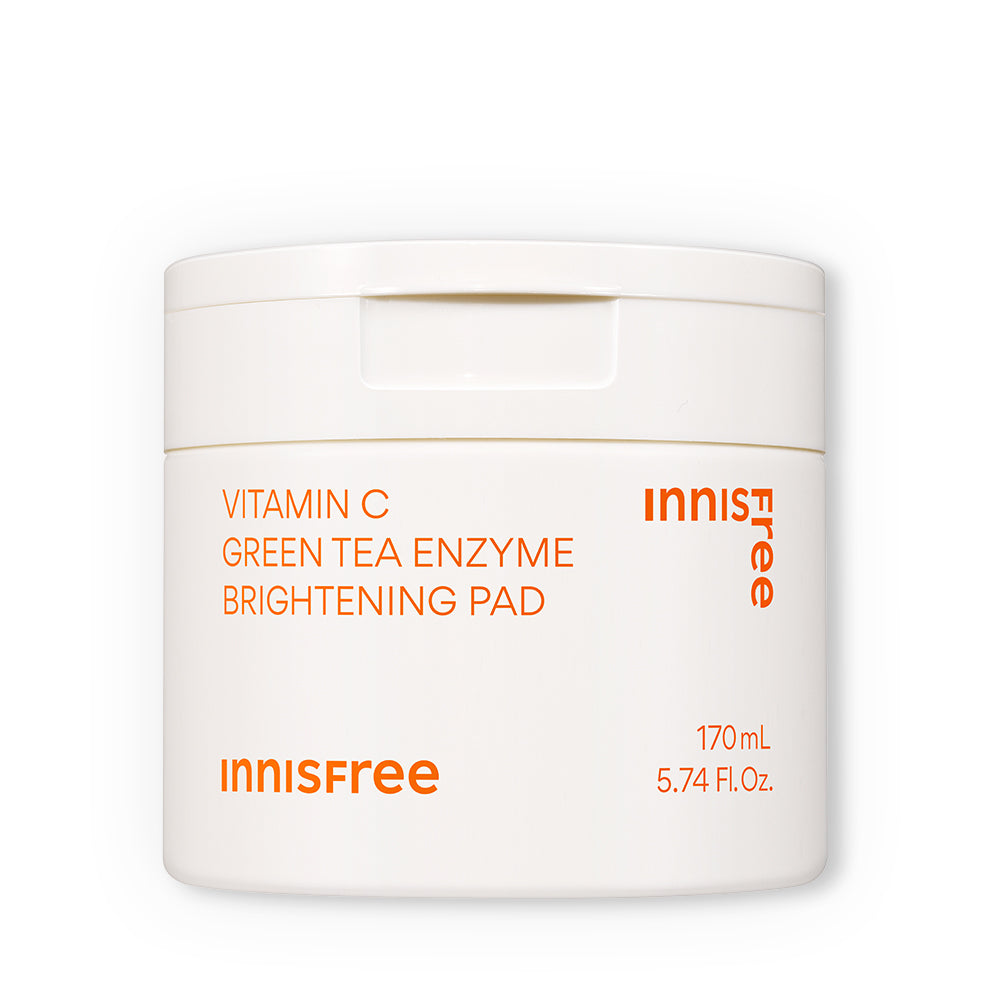 Innisfree Vitamin C Gree Tea Brightening Toner Pad - 60 Pcs