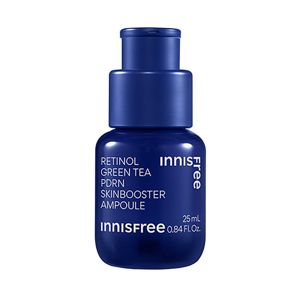 Innisfree Retinol Green Tea Skin Booster PDRN Face Serum 25ml