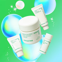 Innisfree Green Tea Seed Hyaluronic Barrier Boosting Cream Holiday Gift Set