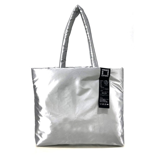 Innisfree Metallic Silver Bag