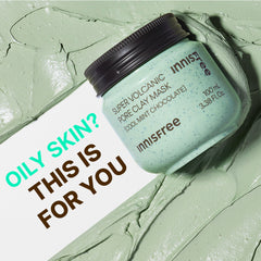 Innisfree Super Volcanic Pore Clay Mask (Mint Choco) - 100ml