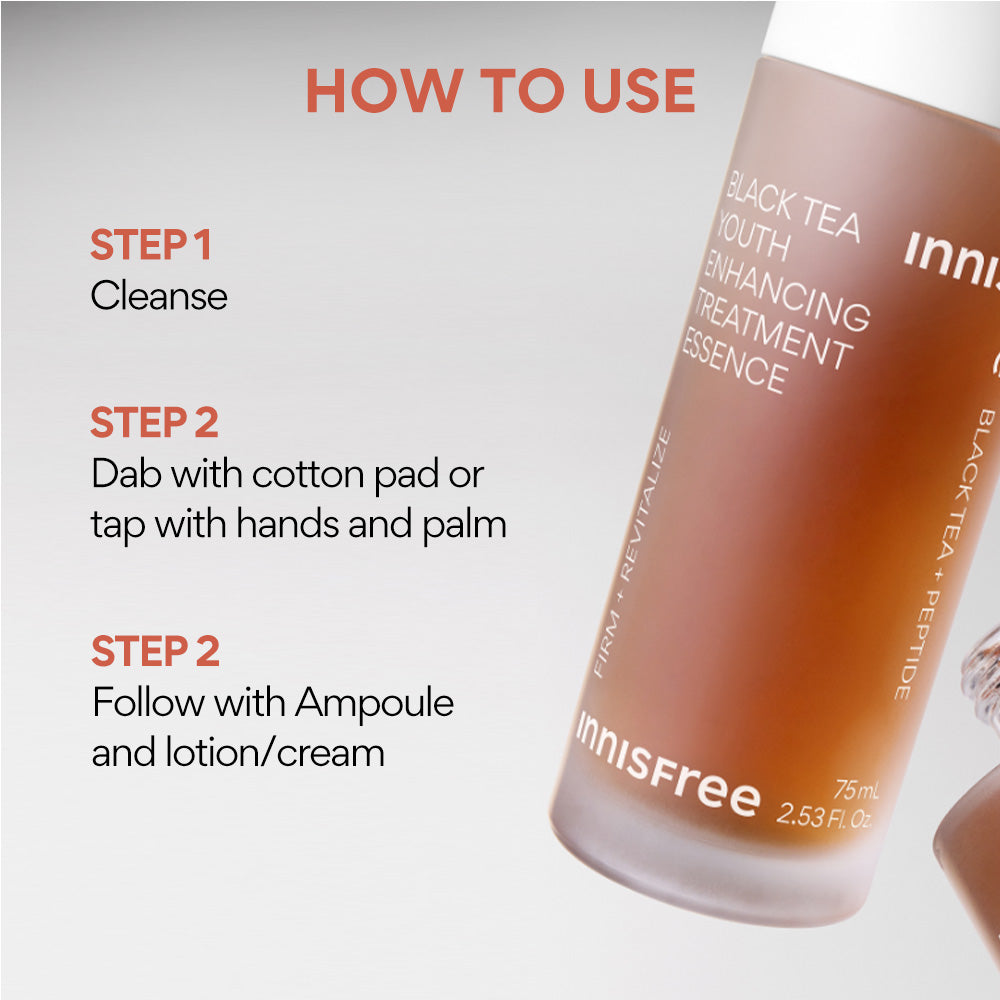 Innisfree Black Tea Treatment Essence 75ML innisfree India