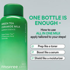Innisfree Green Tea Ceramide Milk - 160 ml