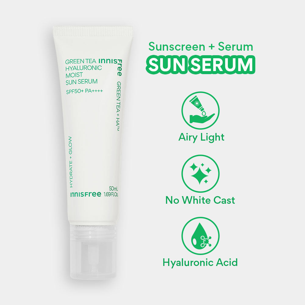 Green Tea Hyaluronic Moist Sun Serum 50ml
