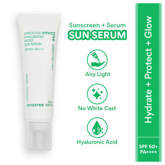 Green Tea Hyaluronic Moist Sun Serum 50ml